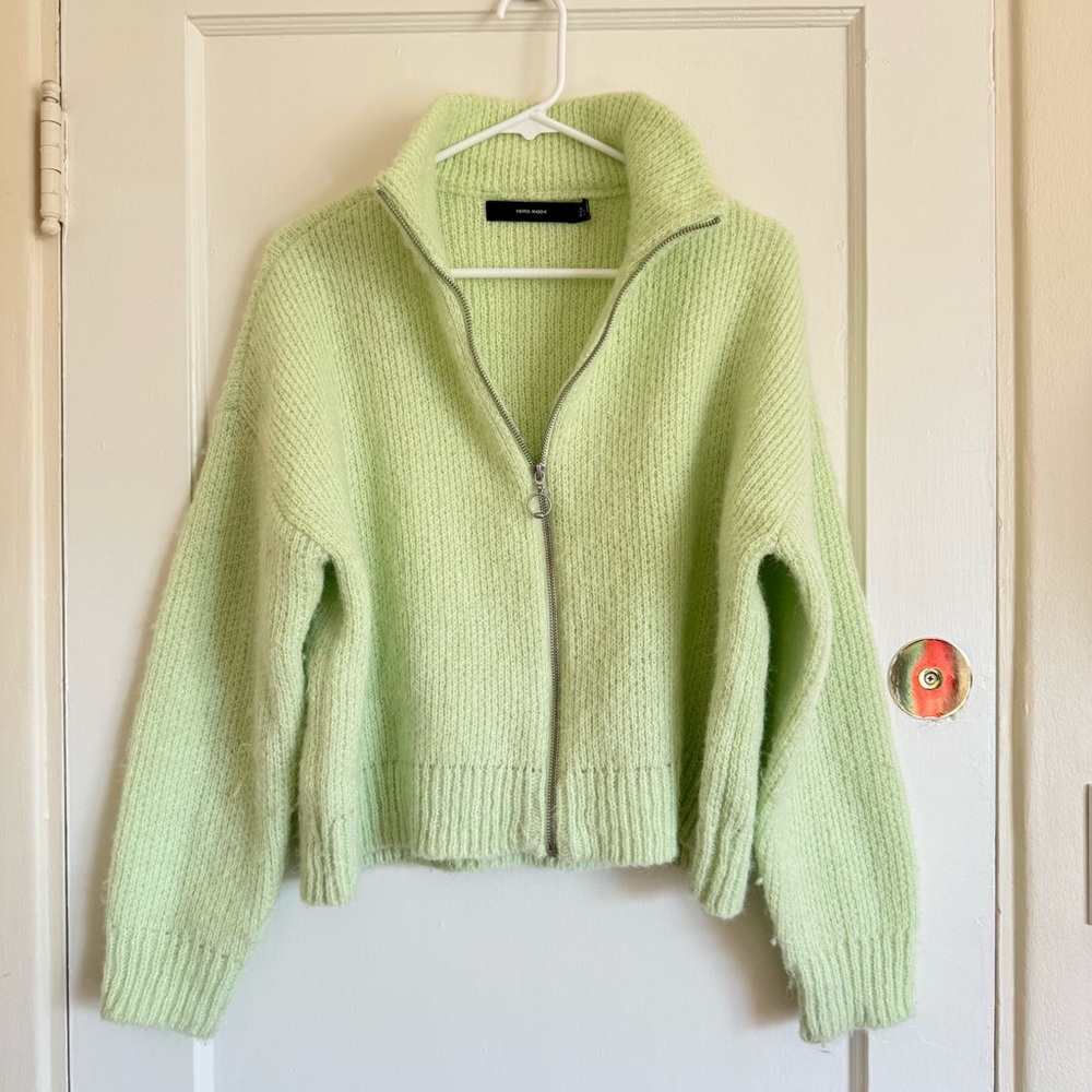 Vero Moda Mint Green Knit Sweater